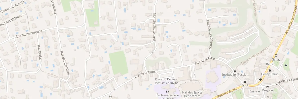 Plan du 89 Mte des Lisières à Genay