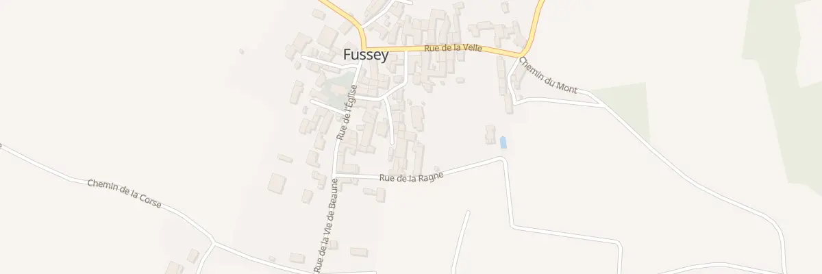 Plan du 5022 Le Village à Fussey
