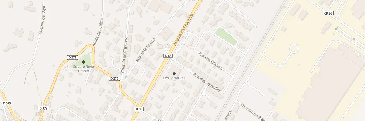 Plan du 12 Rue des Semailles à Charmes-sur-Rhône