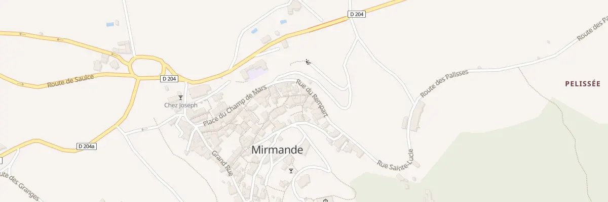 Plan du 5083 Le Village à Mirmande