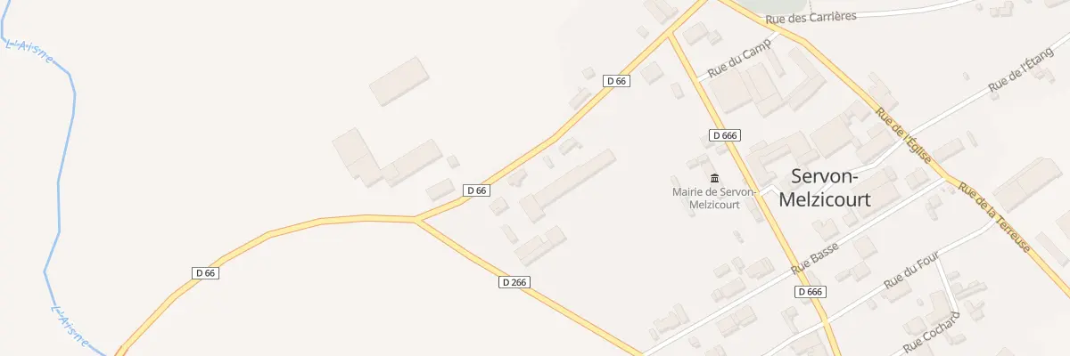 Plan du 5004 Le Village à Servon-Melzicourt