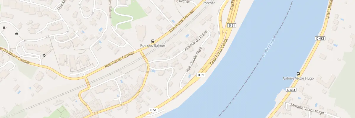 Plan du 8 Av du Frene à Lyon 9e Arrondissement