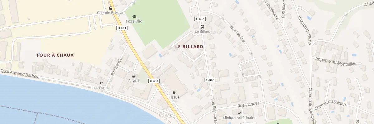 Plan du 15 Rue Rey Loras à Neuville-sur-Saône