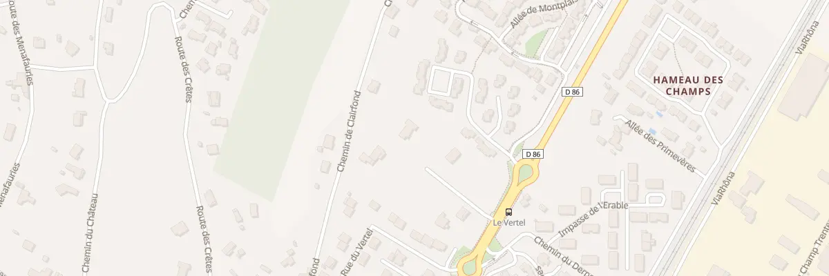 Plan du 5599 Le Vertel à Charmes-sur-Rhône