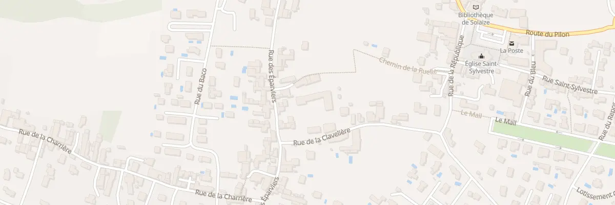 Plan du 101 Rue de la Clavelière à Solaize