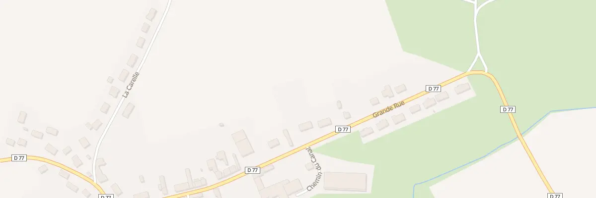 Plan du 25 Gr Grande Rue à Vouillers