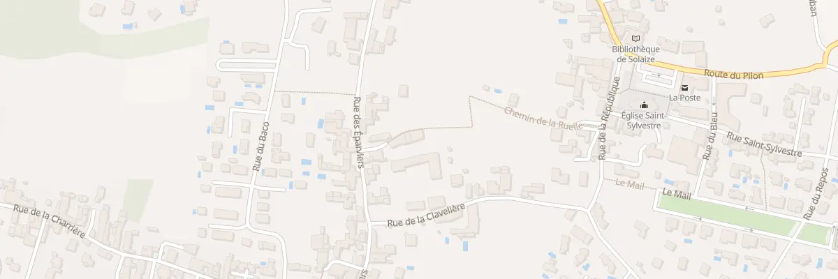 Plan du 315 Che de la Ruelle à Solaize
