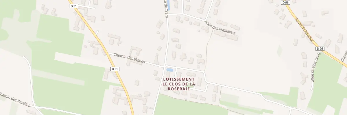 Plan du 265 Rte du Tram à Cormoranche-sur-Saône