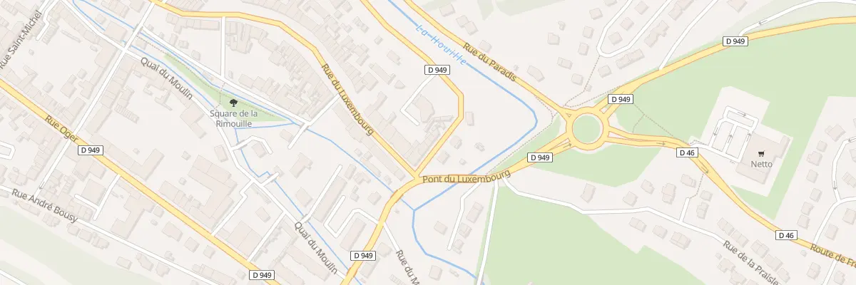 Plan du 15 Bd Bourck à Givet