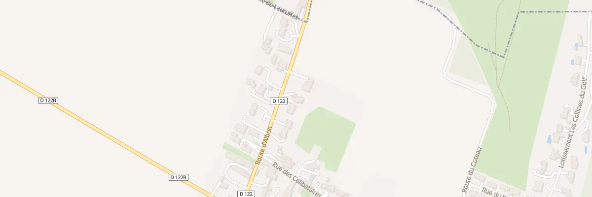 Plan du 544 Rte d’Albon à Beausemblant