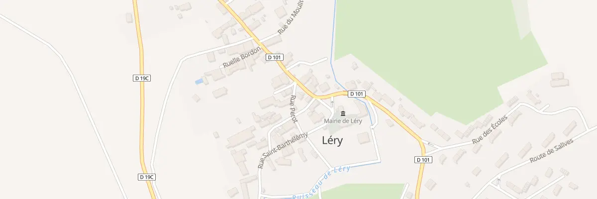 Plan du 1 Rue Petot à Léry