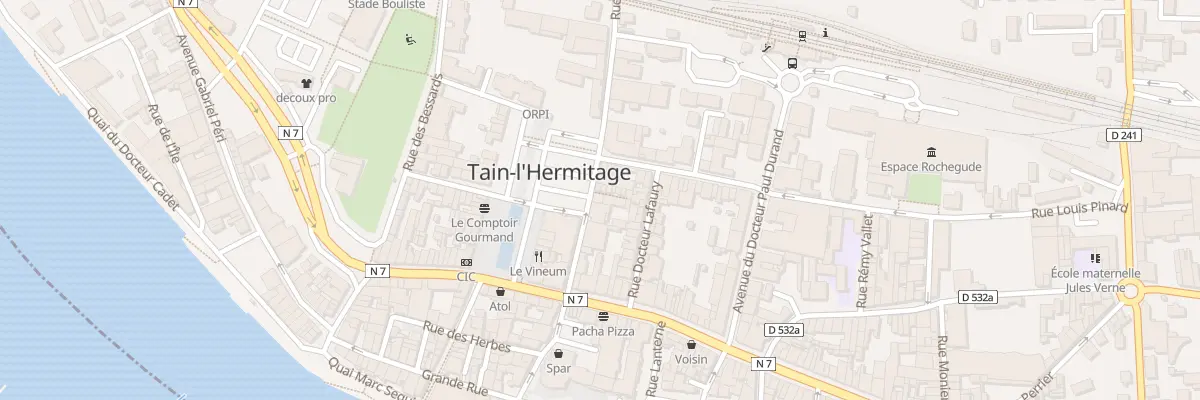 Plan du 14 Rue du Onze Novembre à Tain-l’Hermitage