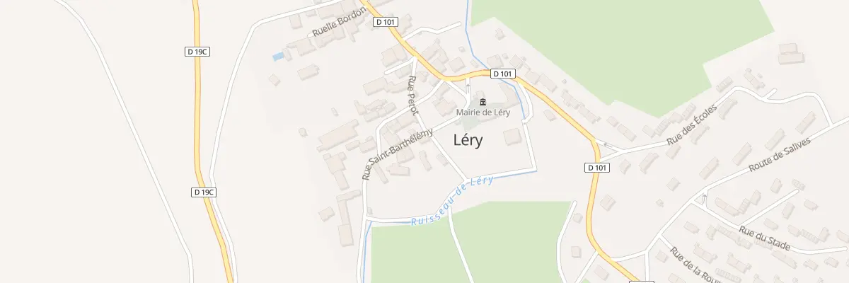 Plan du 1 Rue St Barthelemy à Léry