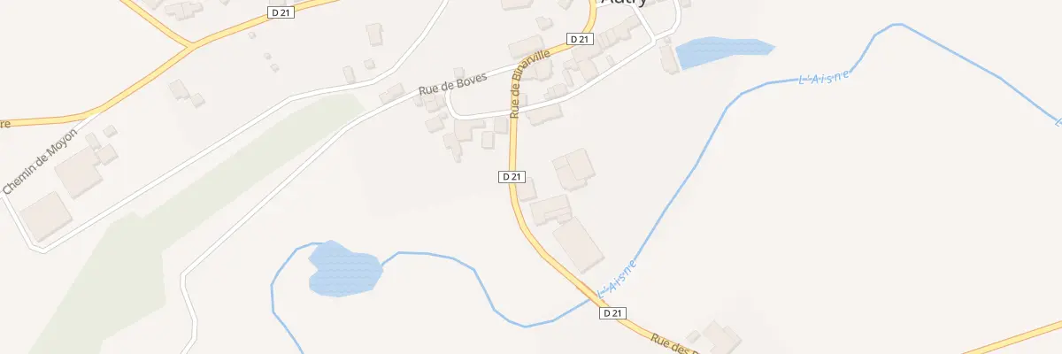 Plan du 13 Rue des Ponts à Autry