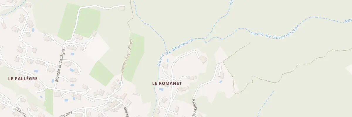 Plan du 5154 Le Village à Ponsas