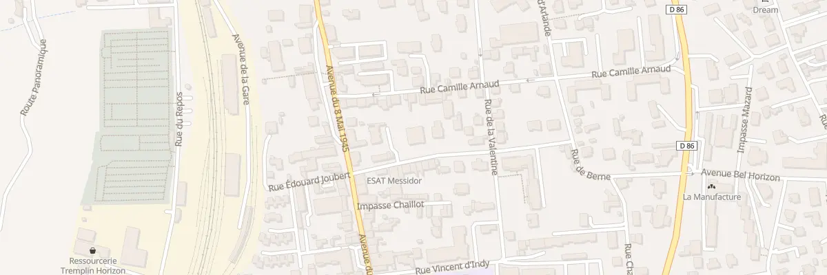 Plan du 85 Rue Remy Roure à Tournon-sur-Rhône