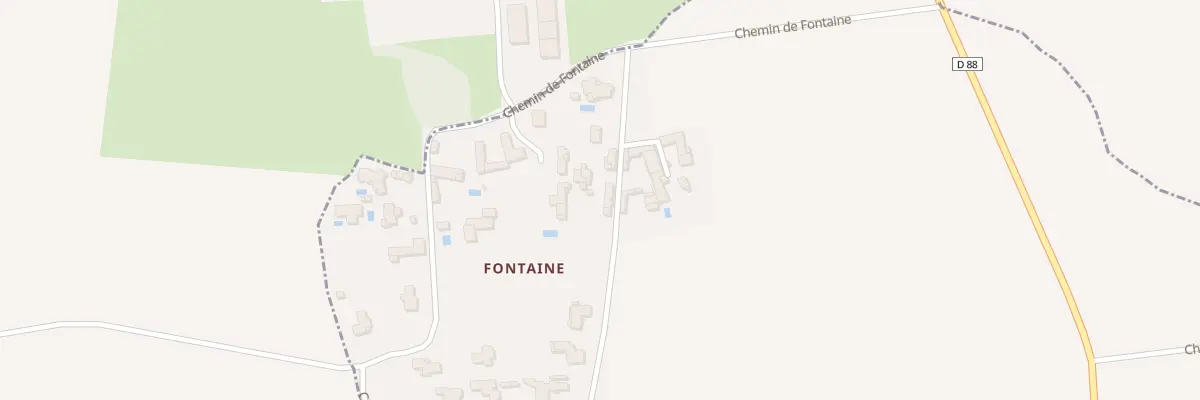 Plan du 132 Che du Haut de Fontaine à Savigneux