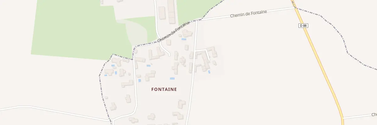 Plan du 102 Che du Haut de Fontaine à Savigneux