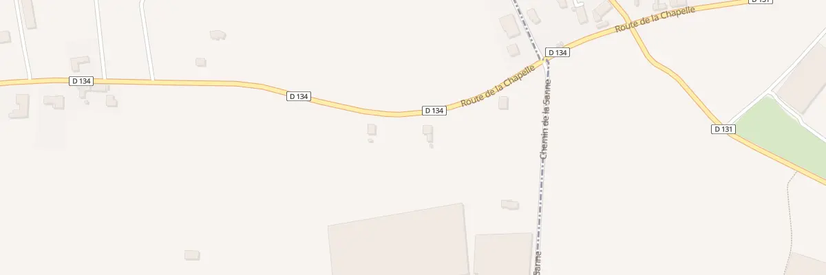 Plan du 126 Rte de la Chapelle à Roussillon