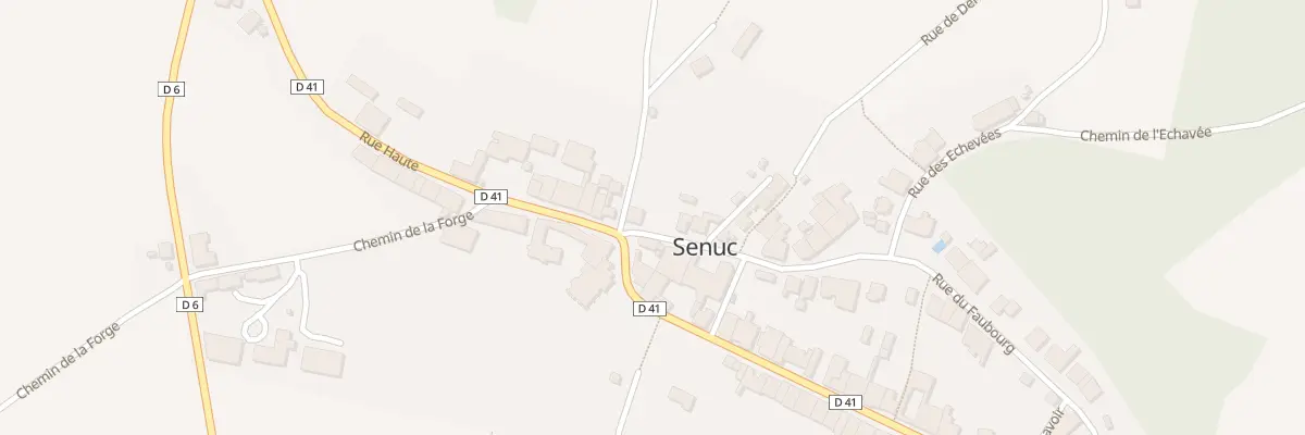 Plan du 1 Gr Grande Rue à Senuc