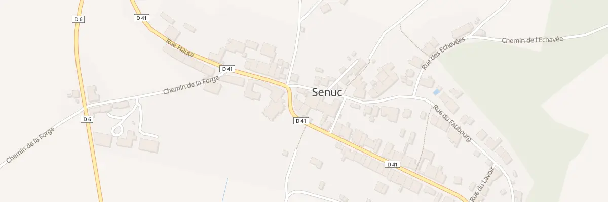 Plan du 3 Rue Neuve à Senuc