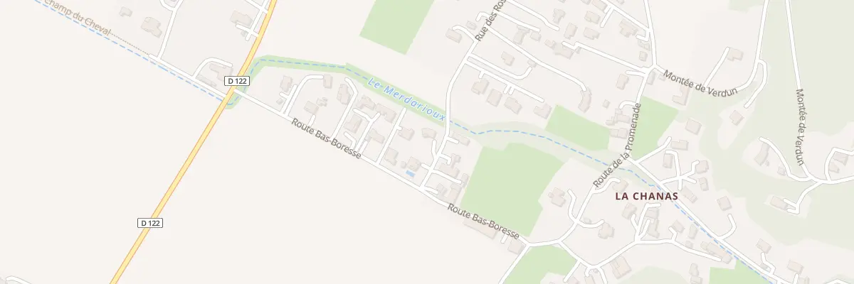 Plan du 63 Rue des Roses à Beausemblant