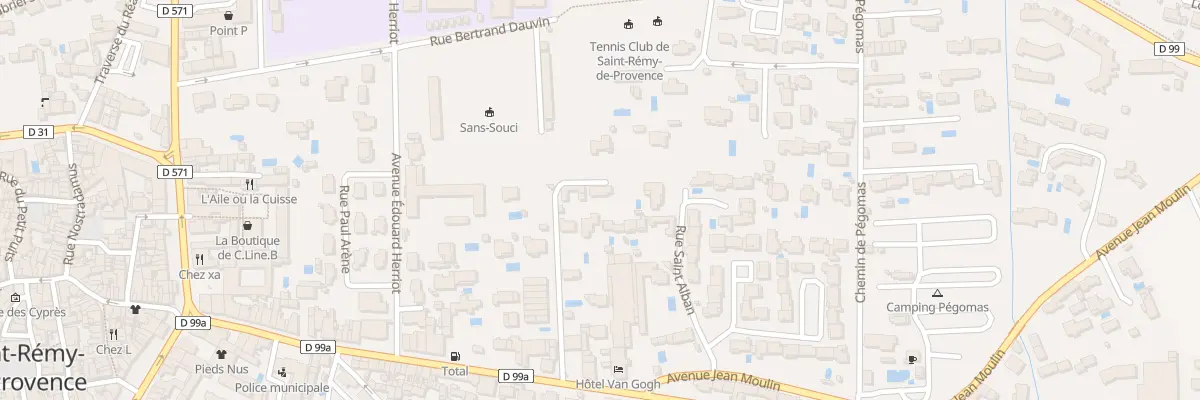 Plan du 55 Av de la Libération à Saint-Rémy-de-Provence
