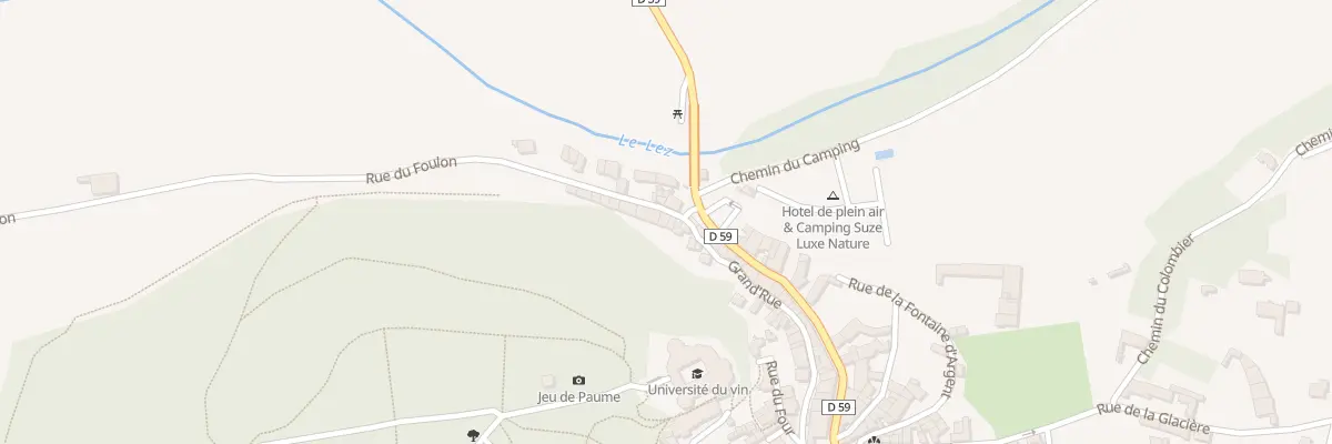 Plan du 5669 Rue du Foulon à Suze-la-Rousse