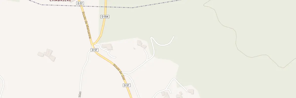 Plan du 5156A Gier à Mirmande