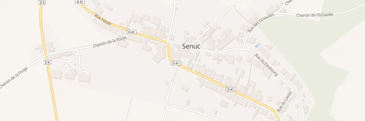 Plan du 5 Rue Neuve à Senuc