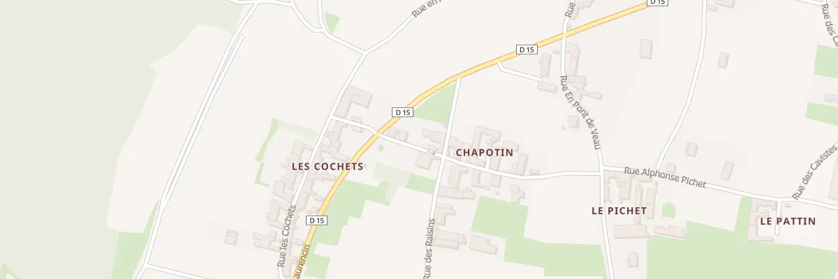 Plan du 5 Rue En Chapotin à Viré