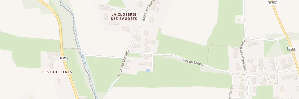 Plan du 507 Rte du Temps à Bey