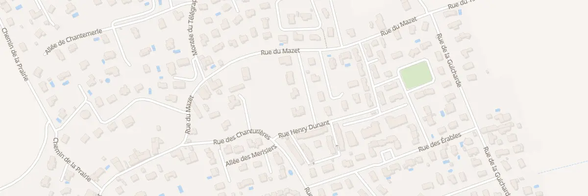 Plan du 5001 Rue du Mazet à Communay