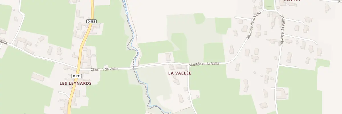 Plan du 358 Mte de la Valla à Bey
