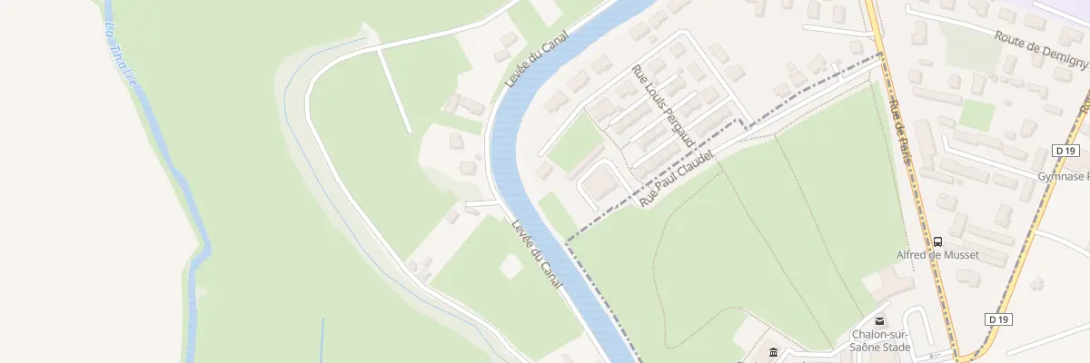 Plan du 16 Rue Tristan Bernard à Champforgeuil