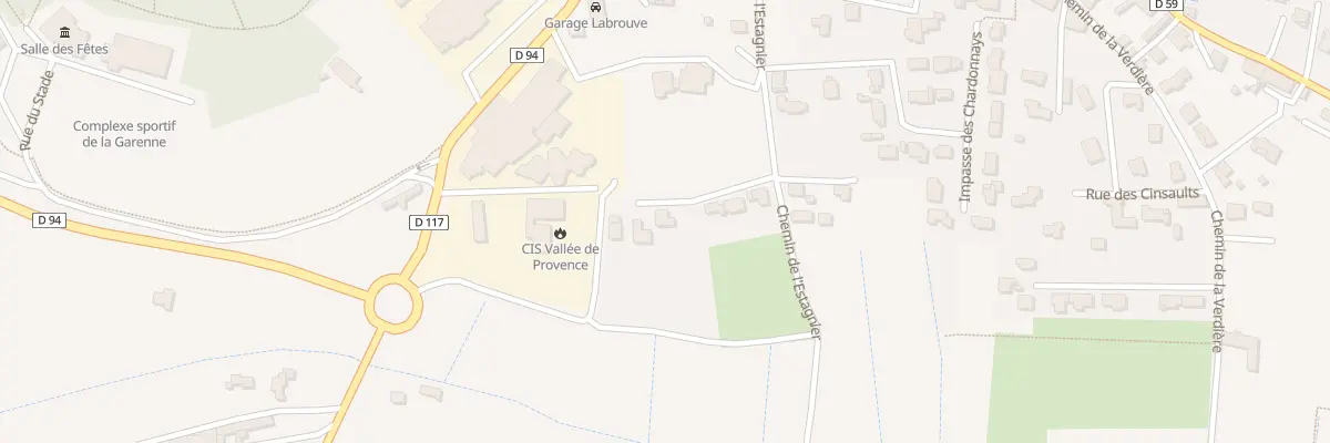 Plan du 3 Che de l’Estagnier à Suze-la-Rousse
