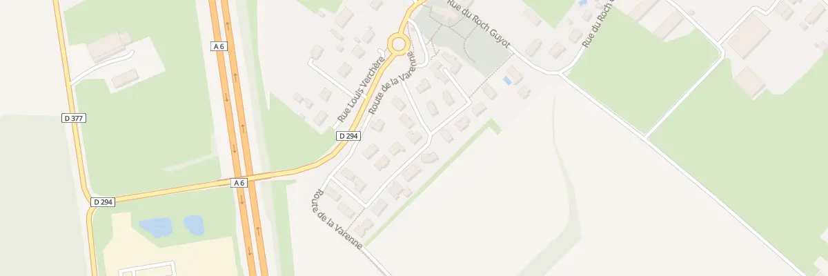 Plan du 6 Rue Jeannette Gaucher à Sevrey