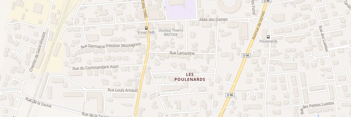Plan du 15 Rue Lamartine à Tournon-sur-Rhône