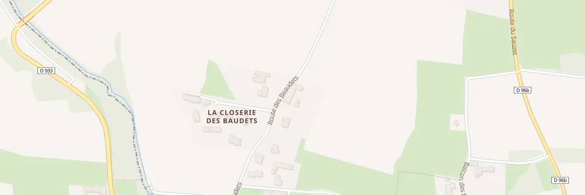 Plan du 357 Rte des Baudets à Bey