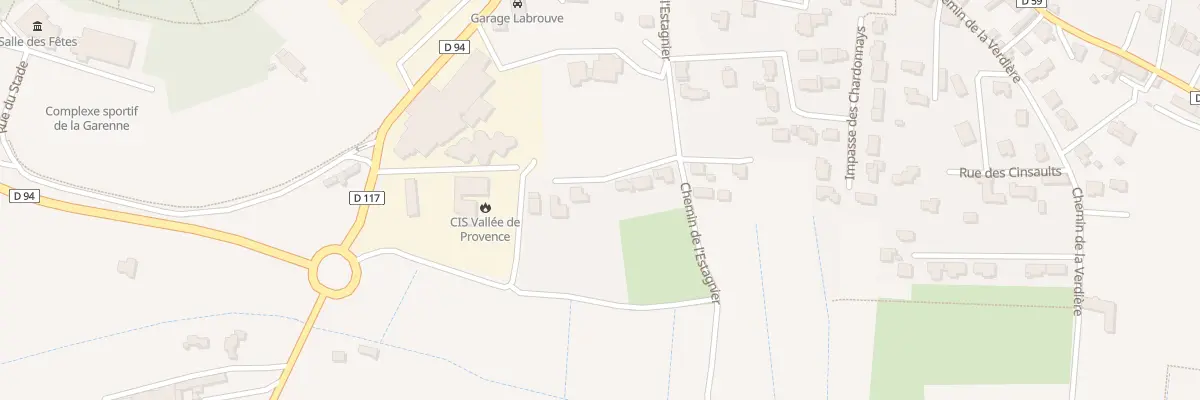 Plan du 316 Che de l’Estagnier à Suze-la-Rousse