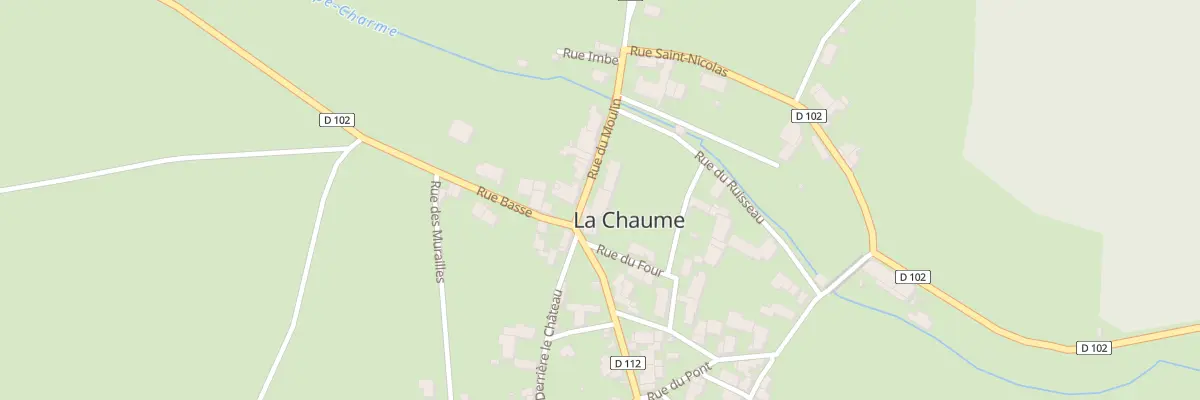Plan du 4 Rue du Moulin à La Chaume