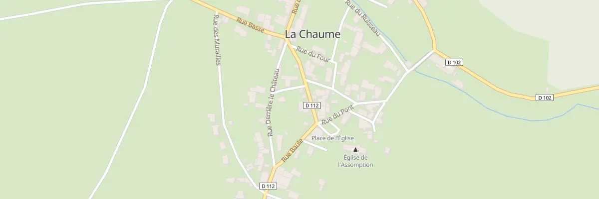 Plan du 3 Gr Grande Rue à La Chaume