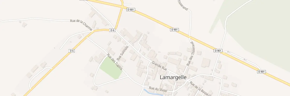 Plan du 4 Grande Rue à Lamargelle