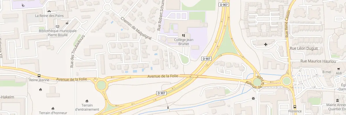 Plan du 4 Imp Pierre Emmanuel à Avignon