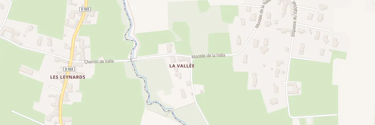 Plan du 18 Che des Combes à Bey