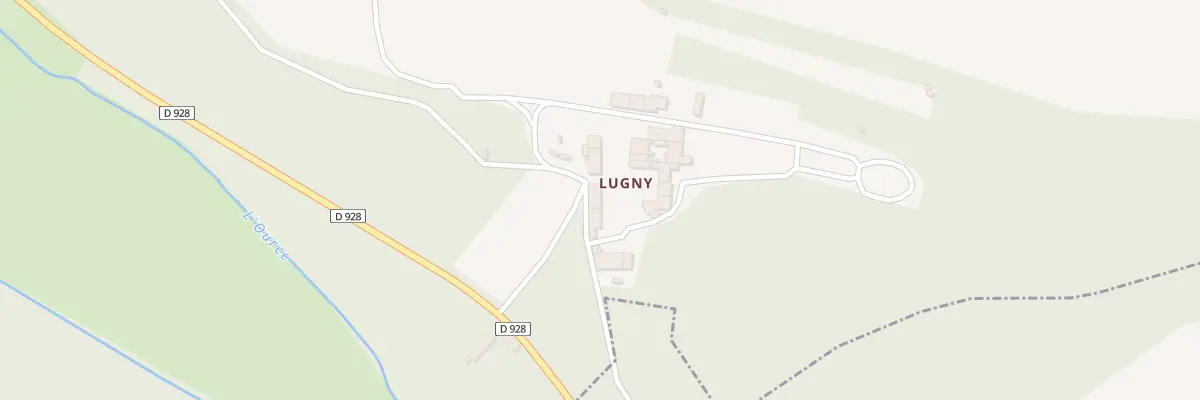 Plan du 5145 Lugny à Leuglay
