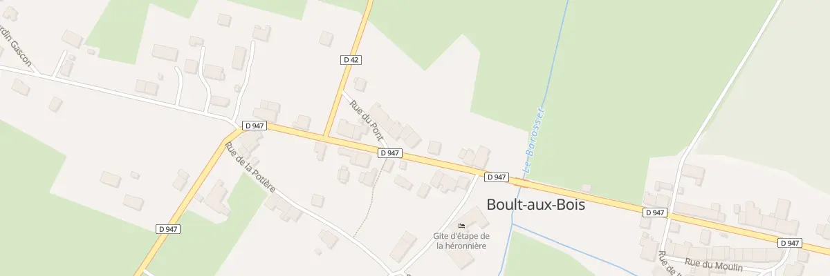 Plan du 2 Rue du Pont à Boult-aux-Bois