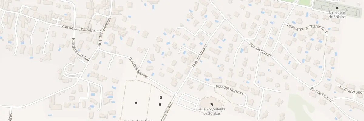 Plan du 158 Rue du Mourin à Solaize
