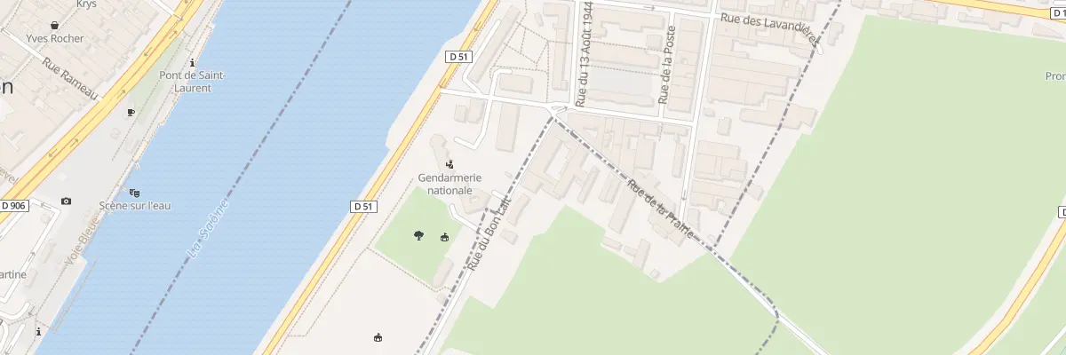 Plan du 3 Rue du Bon Lait à Crottet