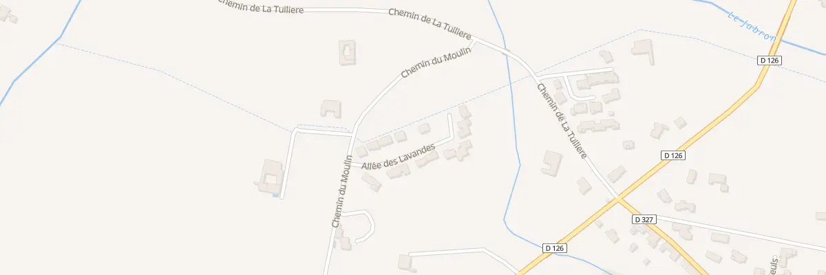 Plan du 5 Che Lavandes à Puygiron